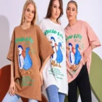 T-shirt | Simon / white / cafe