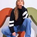 Summer Sweatshirt | Black/Indiana/Rose