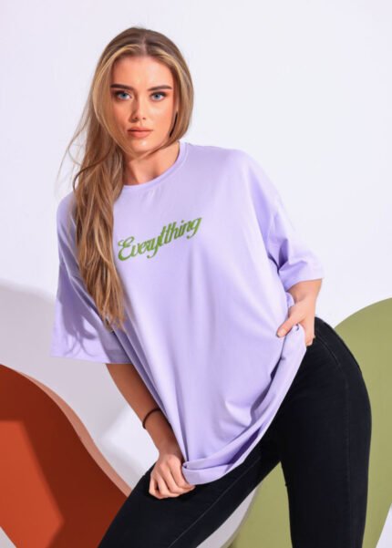 T-Shirt | Mint Green / Lavender / Blue