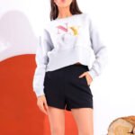 تيشيرت سيمون / اسود / فضي