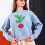 Sweatshirt | Kamshire/Baby Blue/Orange