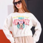 تيشيرت اسود / اوف وايت / كشمير