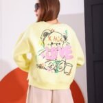 تيشرت اسود / سيمون / اصفر كنارى