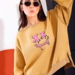 تيشرت  كافيه / فوشيا / رمادي